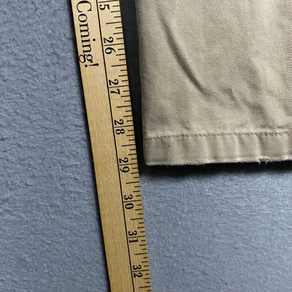 Wrangler Jeans Co Mens 29x30 Tan Khaki Cargo Pants Straight Leg‎ 70FPWCA Cotton